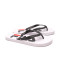 Chanclas Troy Slipper White-Black