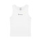 Top Tank Authentic Front Logo Mujer White