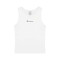Top Tank Authentic Front Logo Mujer White