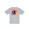 Camiseta Crewneck Graphic Rave Multicolor Grey