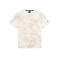 Camiseta Crewneck Tie-Dye Small Logo Beige