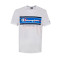 Camiseta Crewneck Front Champion Logo White