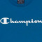 Camiseta Crewneck Authentic Big Logo Niño Blue
