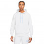 NSW Swoosh League French Terry Pullover Hoodie Brzoza-wrzos-piłka nożna szaro-jasna morska