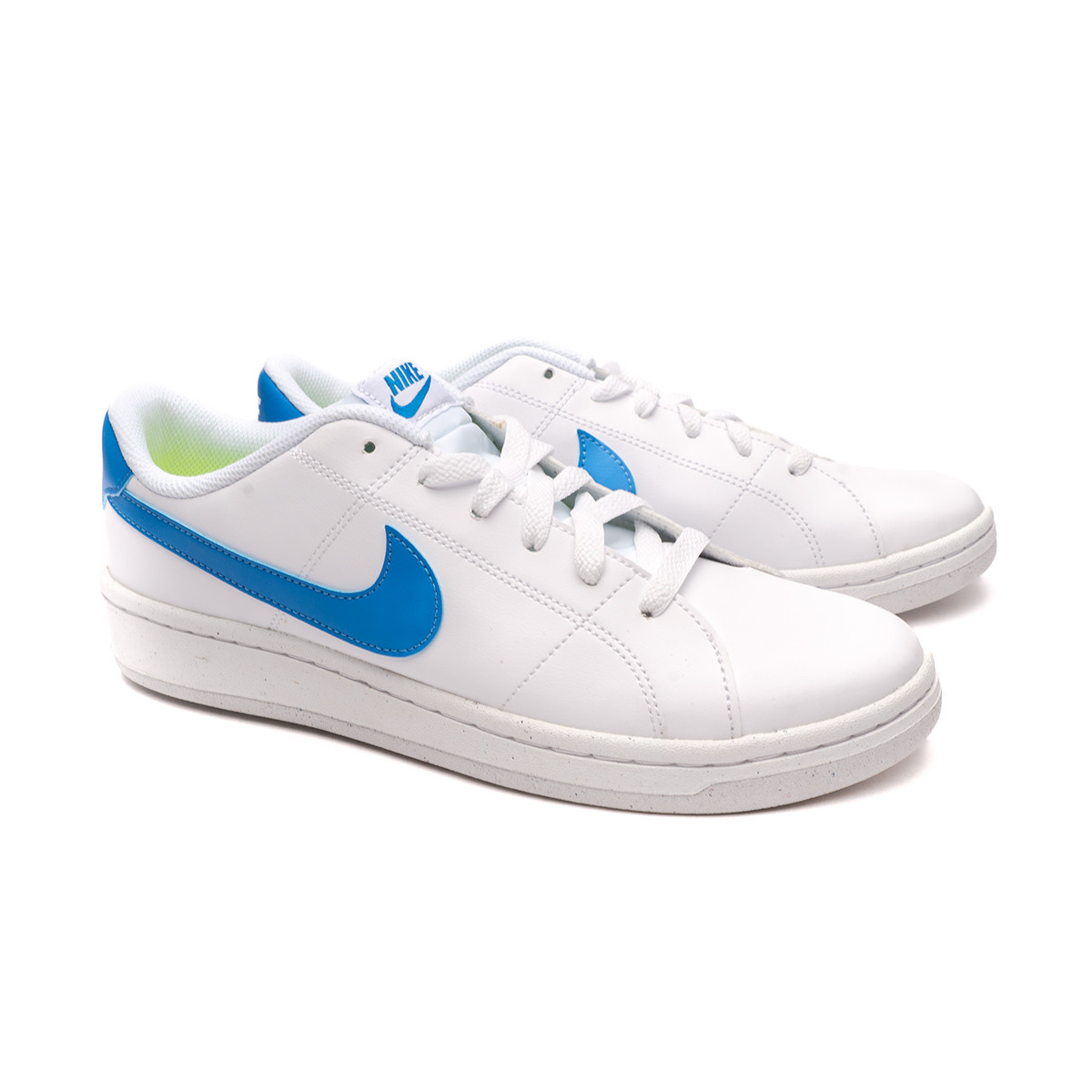 Patatas Dedos de los pies pasatiempo Zapatilla Nike Court Royale 2 Next Nature White-Photo Blue - Fútbol Emotion