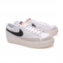 Blazer Low Platform Mulher-White-Black-Sail-Orange-White