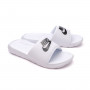 Victori One Slide Mujer-Wit-Zwart-Wit