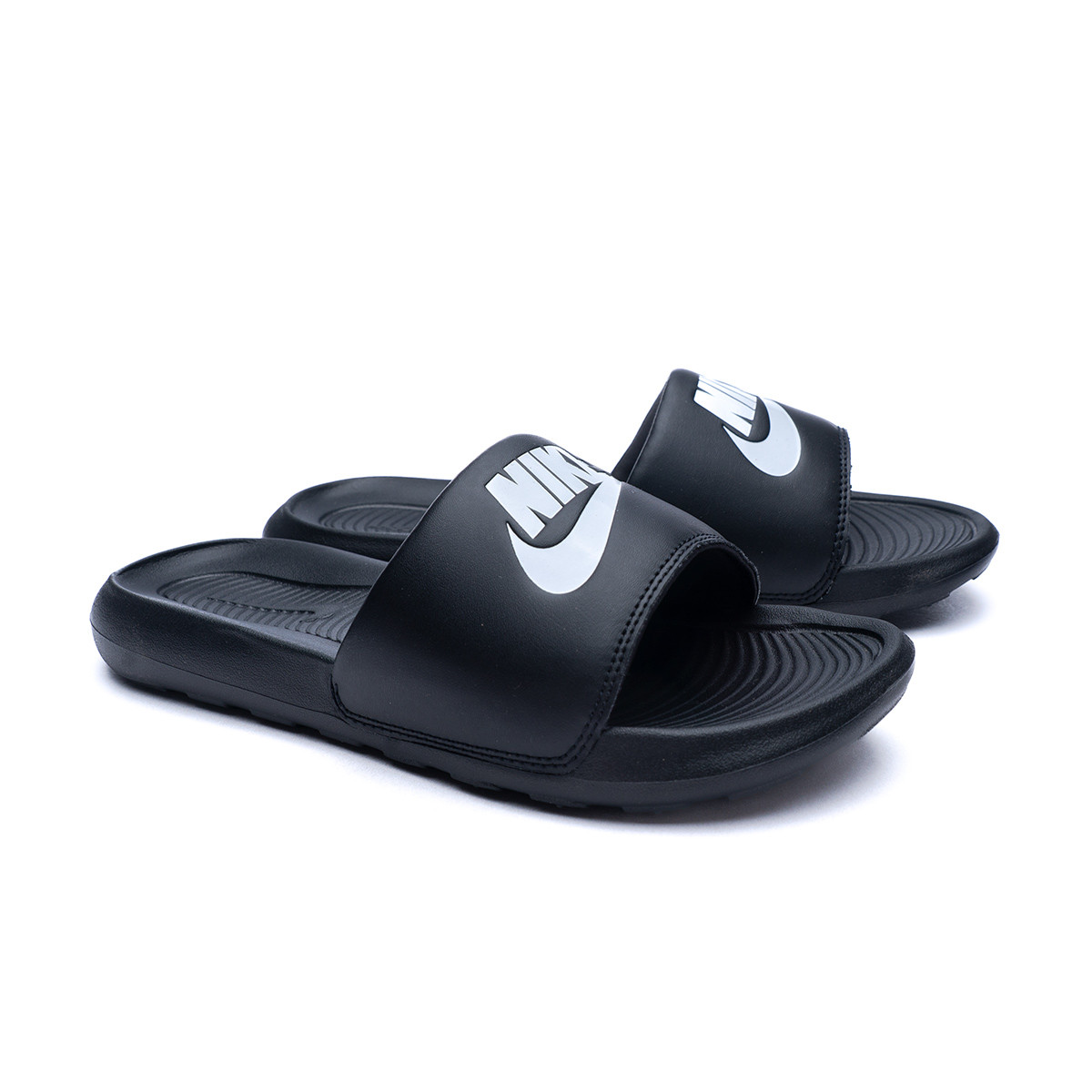 bordillo izquierda Currículum Chanclas Nike Victori One Slide Mujer Black - Fútbol Emotion