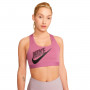 Dri-Fit Non Padded Dance Mujer Light Bordeaux
