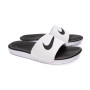 Kids Kawa Slide-White-Black