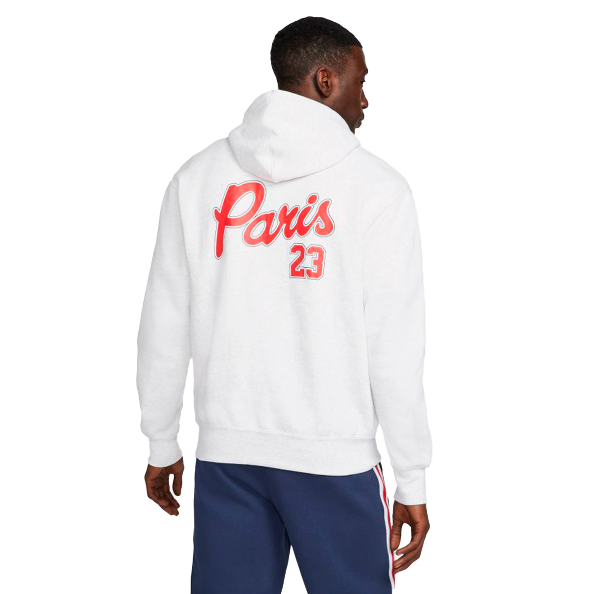 Felpa Nike Paris Saint-Germain FC x Jordan Fanswear Birch Heather-Midnight  Navy-Midnight Navy - Fútbol Emotion