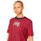 Camiseta PSG x Jordan Fanswear Mujer University Red-Midnight Navy