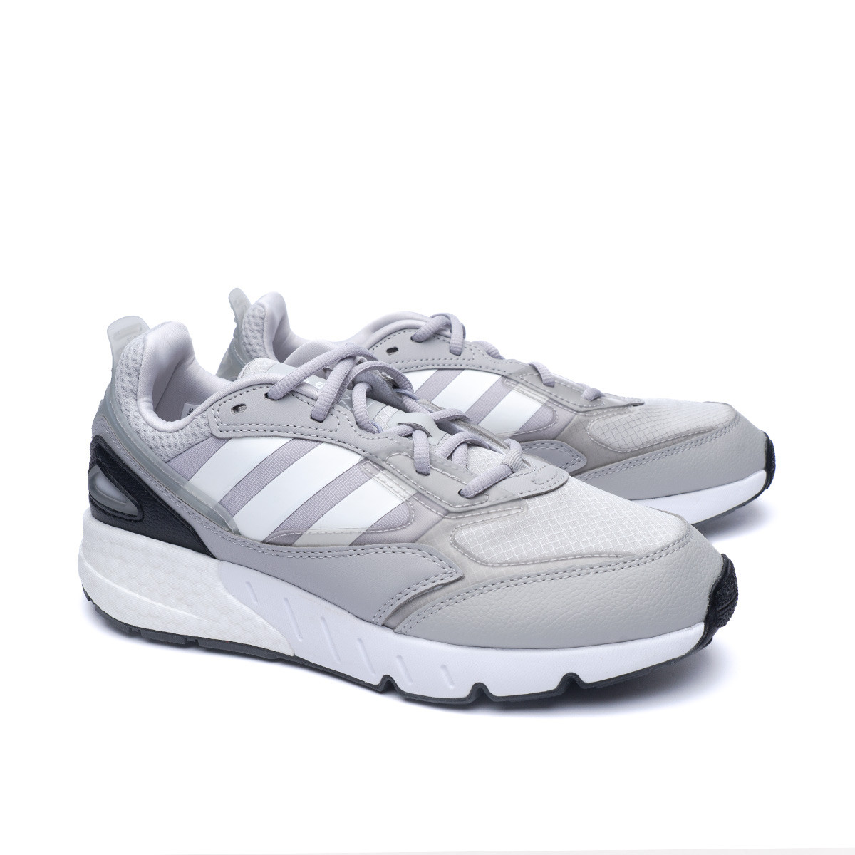 Zapatilla adidas 1K Boost 2.0 Grey Two-White-Core Black - Emotion