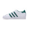 Zapatilla Superstar White-Collegiate Green