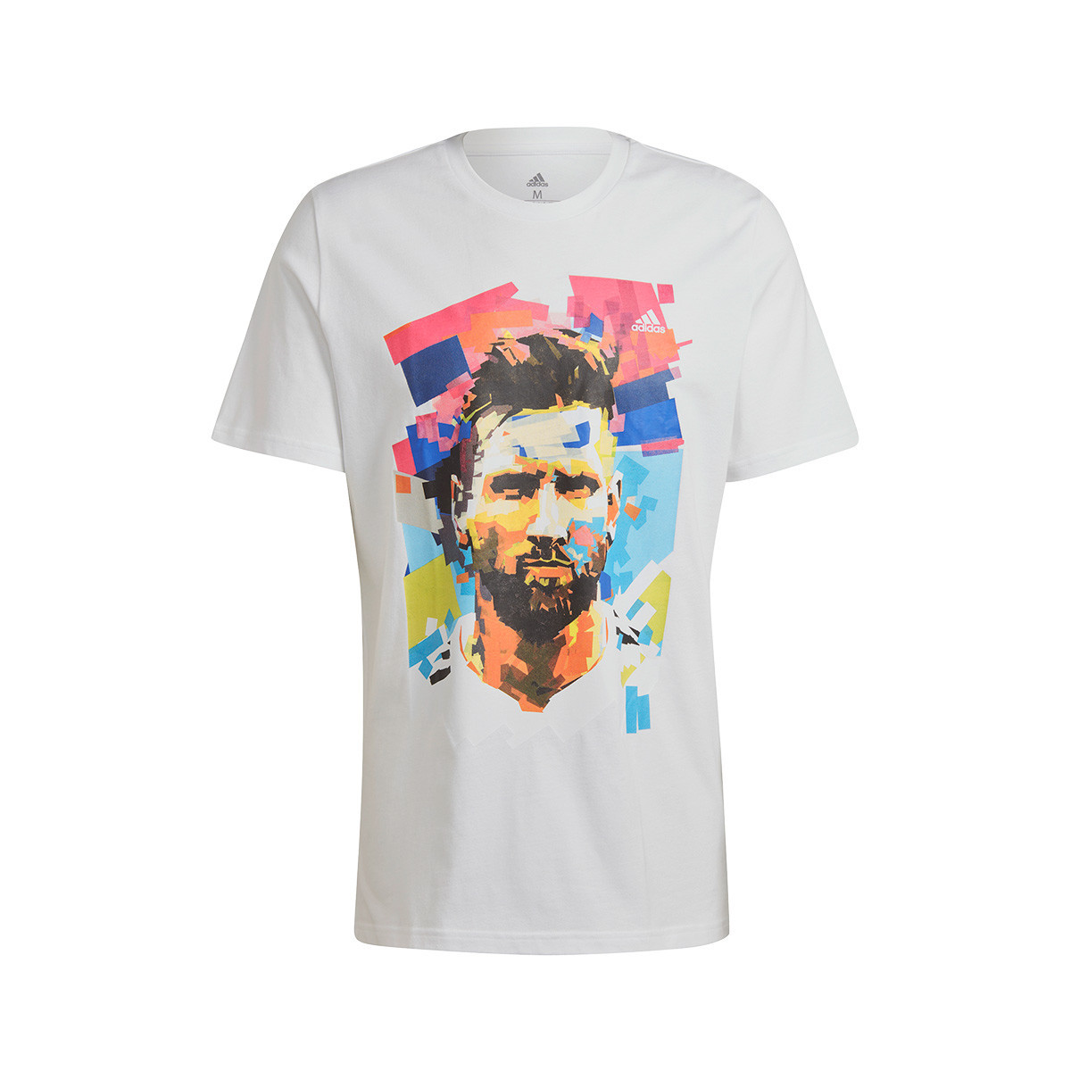 bofetada césped Academia Jersey adidas Messi Football Graphic Niño White - Fútbol Emotion