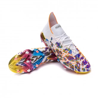 Bota Predator Freak .1 FG Paul Pogba x Stella McCartney White-Sigora