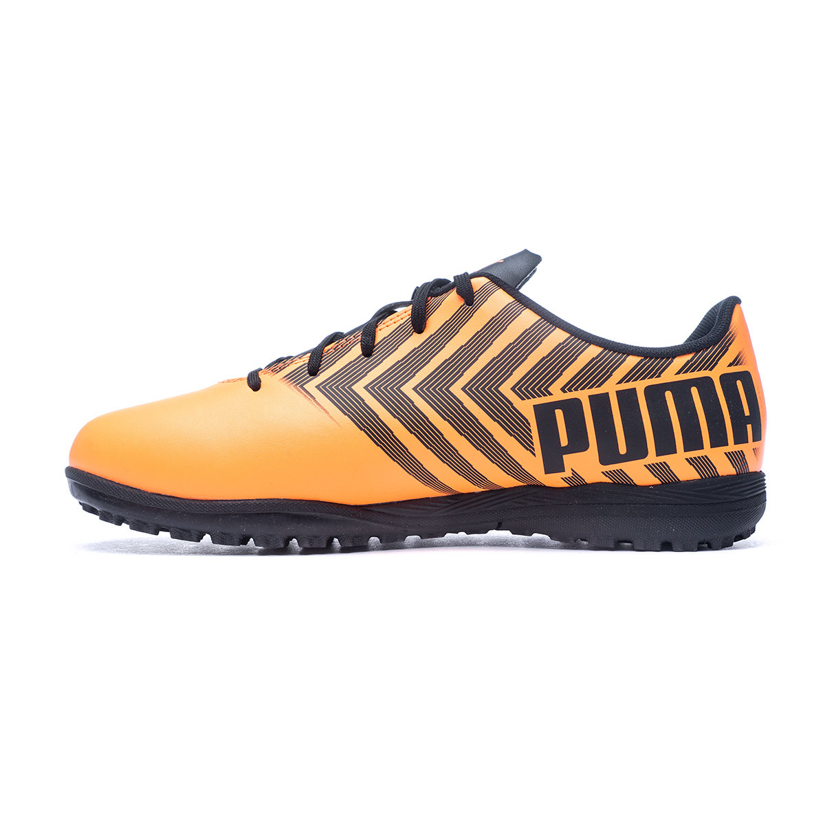 Football Boots Puma Tacto II TT Niño Neon Citrus-Puma Black - Fútbol Emotion
