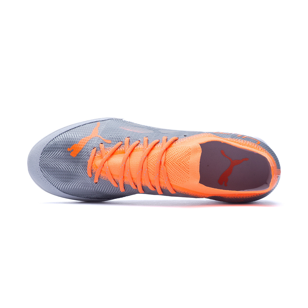 Tenis Puma Ultra 1.4 Pro Court Diamond Silver-Neon Citrus - Fútbol Emotion