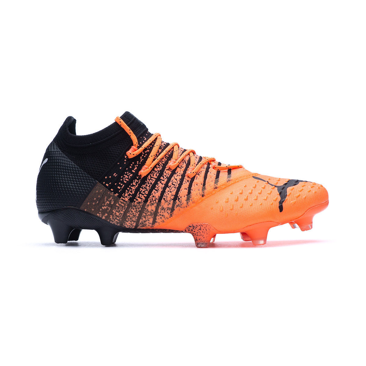 Zapatos de fútbol Puma Future 1.3 FG/AG Neon Citrus-Puma Black-Puma White -  Fútbol Emotion