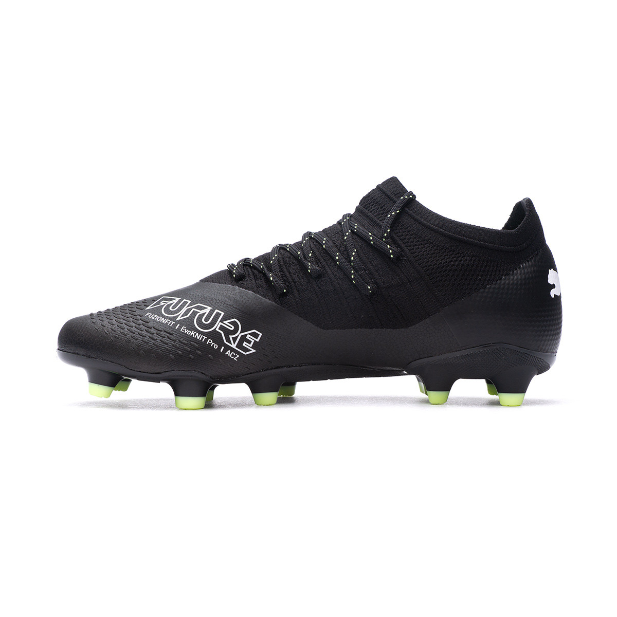 Bota de fútbol Puma Future 2.3 Black-White-Fizzy Light - Fútbol Emotion