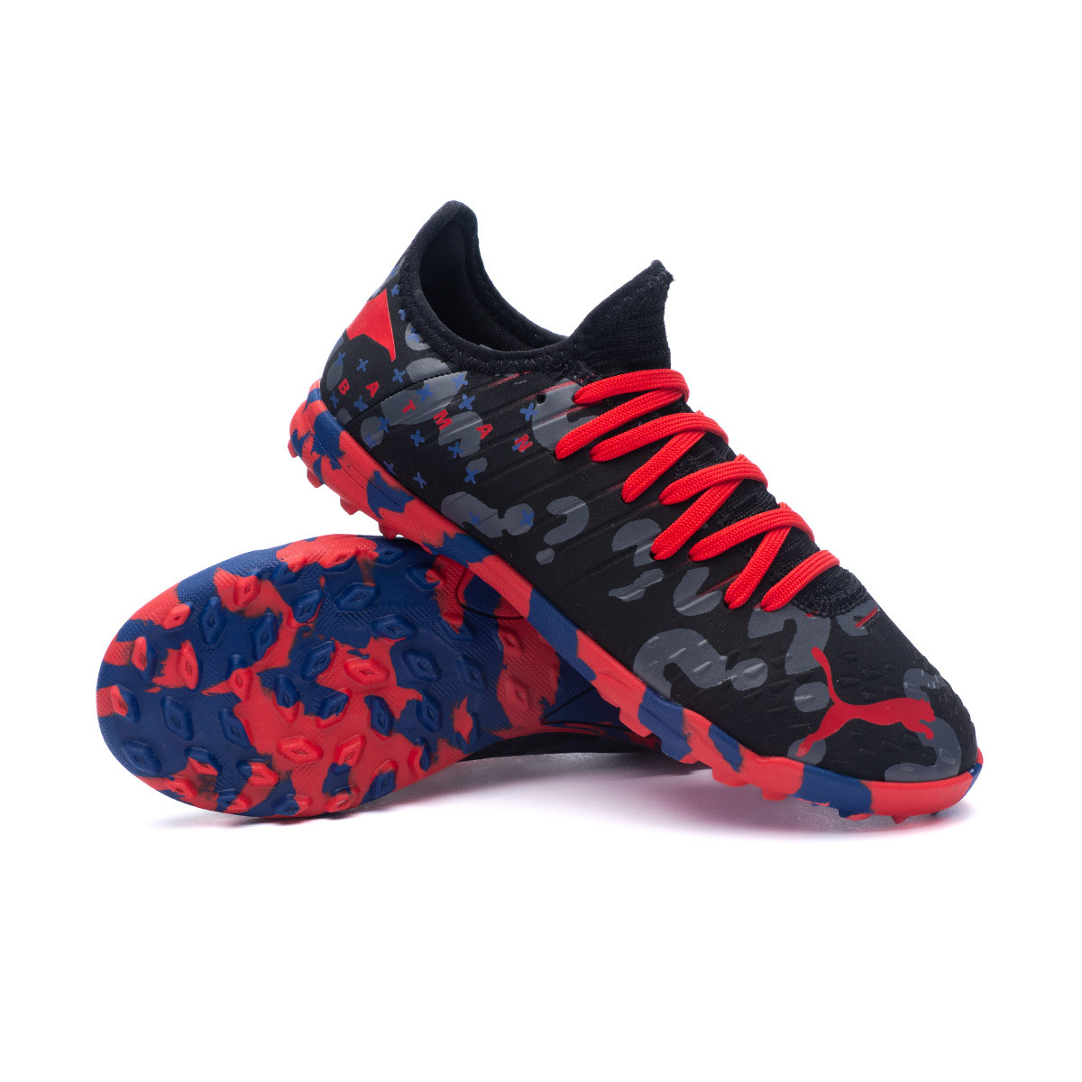 FOOTBALL BOOTS CLEATS Puma FUTURE Z Batman TURF Boy Black