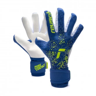 Guantes Pure Contact Silver True Blue-Safety Yellow