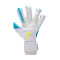 Guante Attrakt Freegel Aqua WindProof White-Aqua Blue