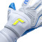 Guante Attrakt Freegel Fusion Ortho-Tec Goaliator Vapor Gray-Safety Yellow-Deep Blue