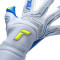 Guante Attrakt Freegel Fusion Goaliator Vapor Gray-Safety Yellow-Deep Blue