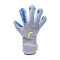 Guante Attrakt Freegel Silver Finger Support Niño Vapor Gray-Safety Yellow-Deep Blue