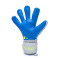 Guante Attrakt Freegel Silver Finger Support Niño Vapor Gray-Safety Yellow-Deep Blue