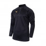 IndividualFINAL 1-4 Zip Training Top Puma Black-Neon Citrus