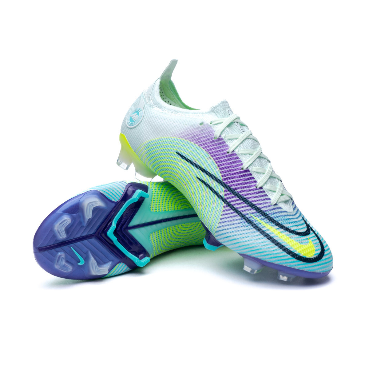 Mount Bank Invitación Tengo una clase de ingles Bota de fútbol Nike Mercurial Vapor 14 Elite MDS FG Barely  Green-Volt-Electro Purple - Fútbol Emotion