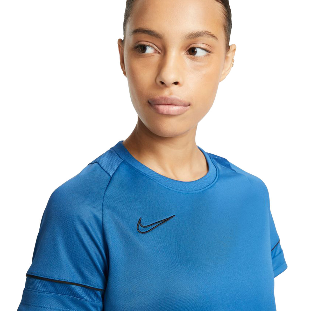 Camiseta Nike Academy 21 Training m/c Mujer Royal Blue-Black - Emotion