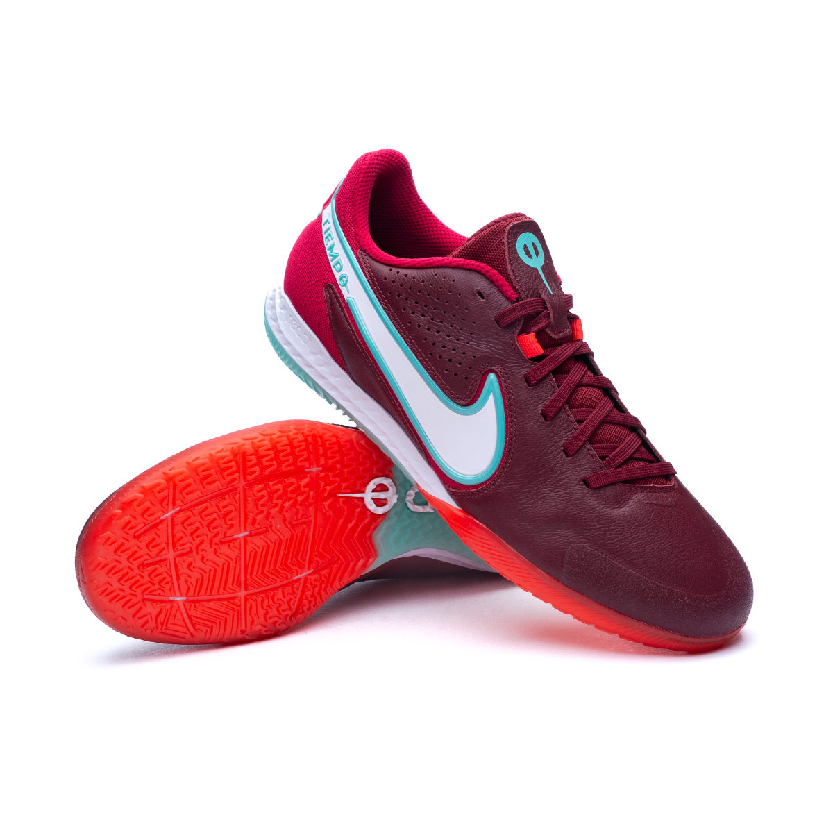 Adviento Desplazamiento oler Zapatilla de Fútbol sala Nike React Tiempo Legend 9 Pro IC Red-White-Mystic  Hibiscus - Fútbol Emotion