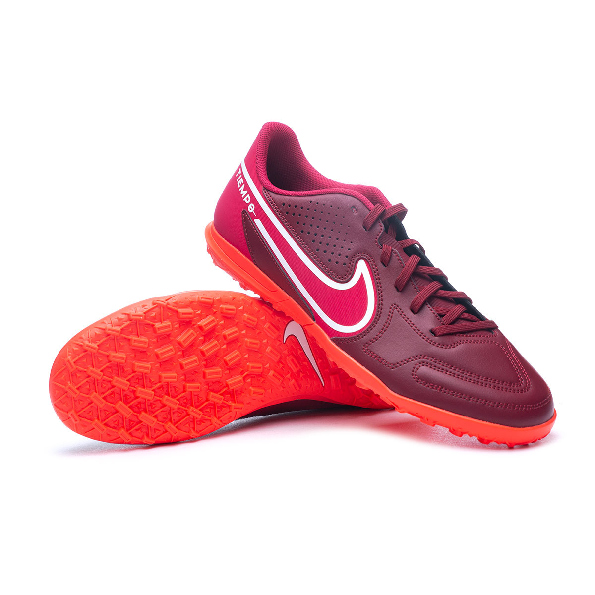 Nike Tiempo Legend 9 Club TF Artificial Turf Soccer Cleats Sole Types -  Black/Grey