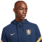 Sudadera Chelsea FC Fanswear 2021-2022 Blackened Blue-Jersey Gold