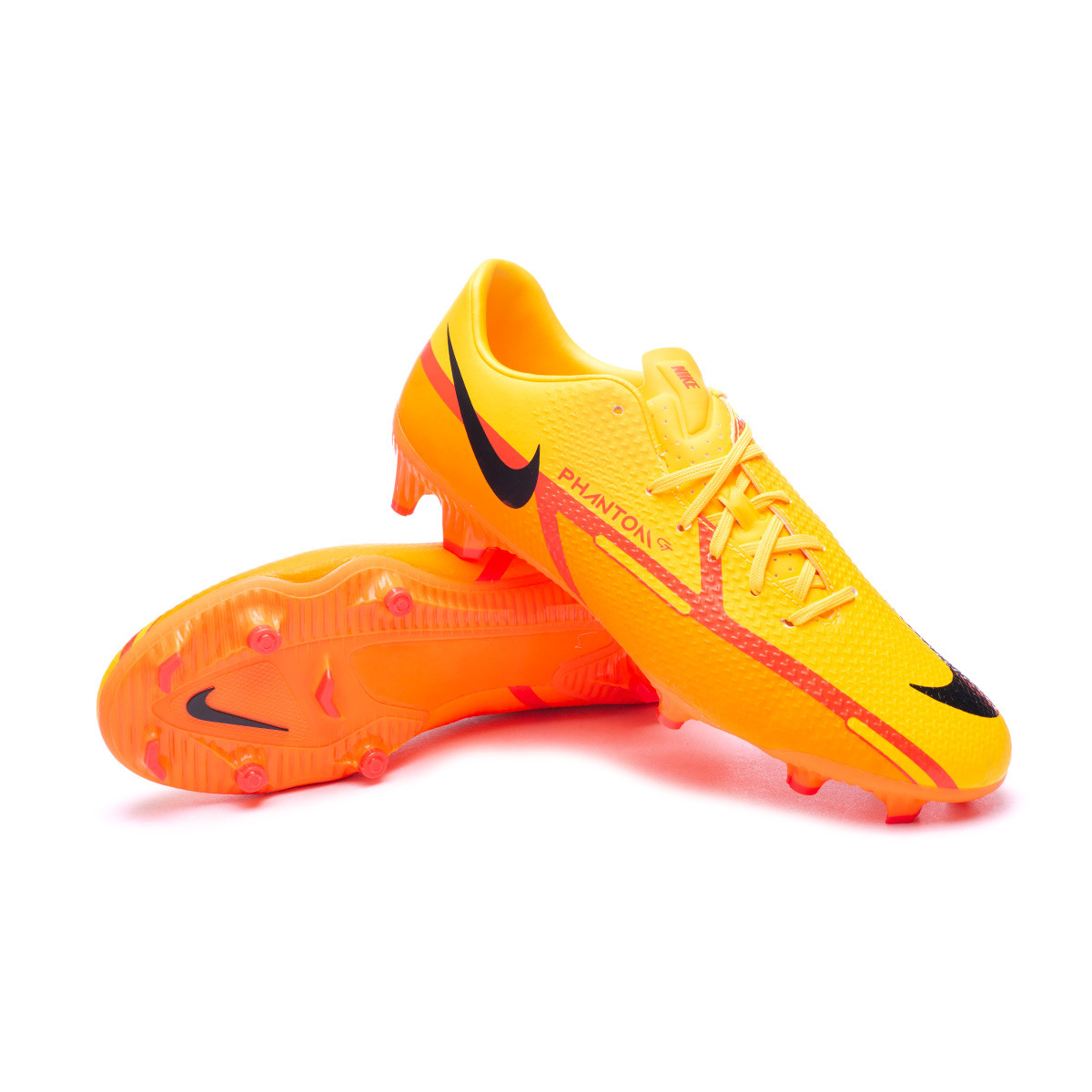 Bota de fútbol Nike Phantom GT2 Academy FG/MG Laser Orange-Black-Total  Orange - Fútbol Emotion