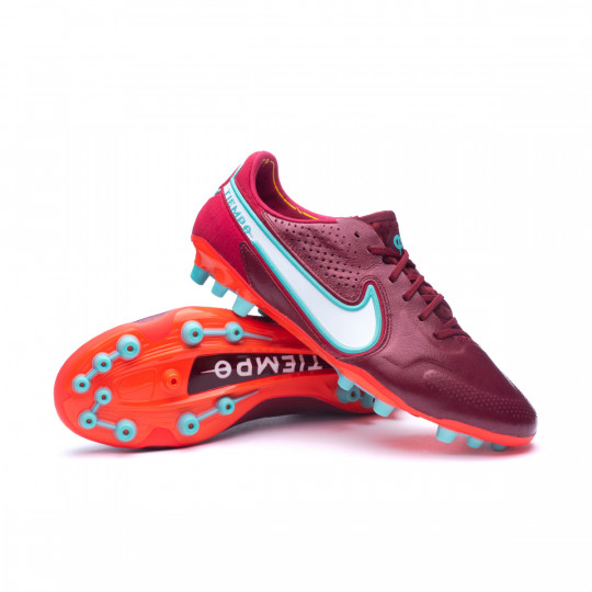 Cilios Todos simpático Bota de fútbol Nike Tiempo Legend 9 Elite AG Red-White-Mystic Hibiscus -  Fútbol Emotion