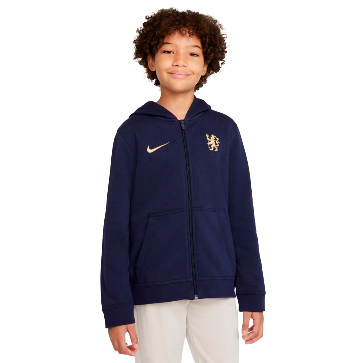 Nike Chelsea Zip Hoodie Junior - Blue