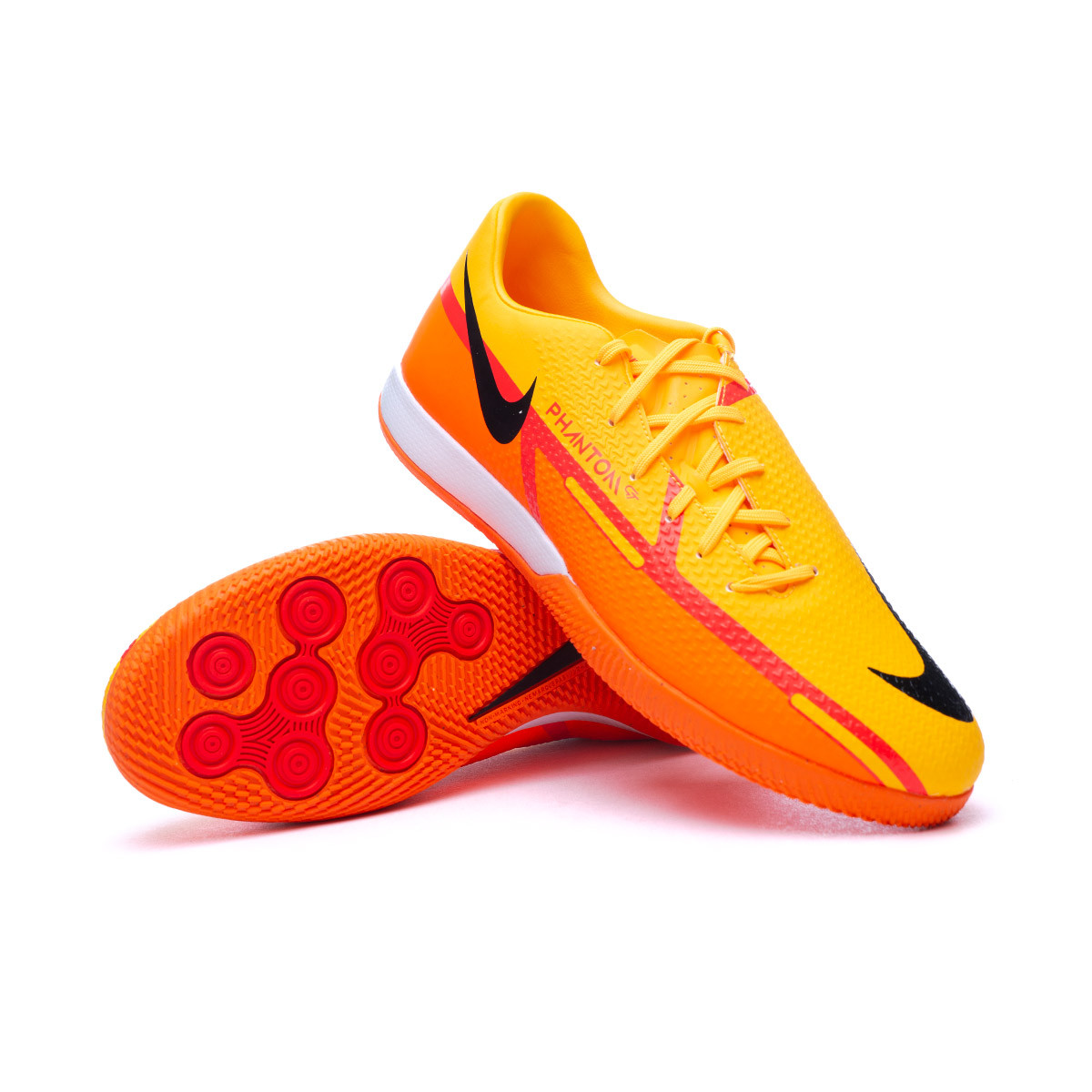 Nike Phantom gt оранжевые