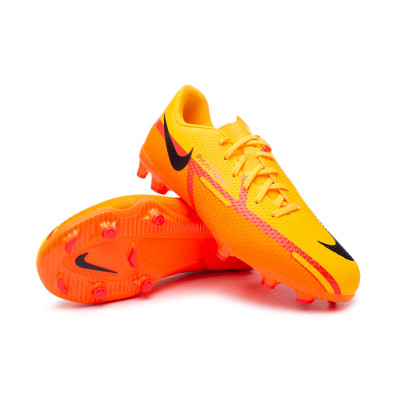 orange football boots nike