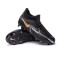 Bota Niño Phantom GT2 Academy DF FG/MG Black-Metallic Dark Grey-Metallic Gold