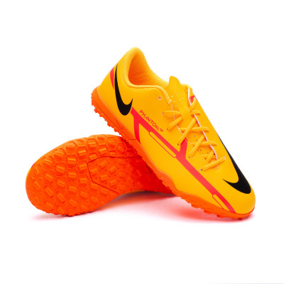 Bota de fútbol Nike Phantom GT2 Club Turf Niño Laser Orange-Black-Total  Orange - Fútbol Emotion