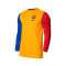 Camiseta FC Barcelona Fanswear 2021-2022 Vivid Orange-Game Royal-University Red