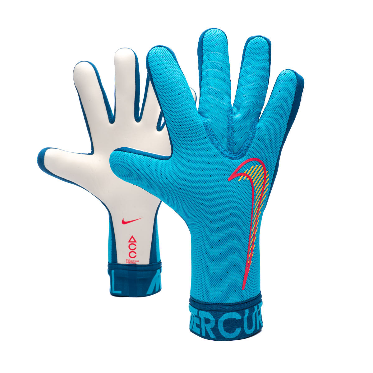 Guante portero Nike Mercurial Touch Elite Chlorine Blue-Marina-Siren Red -