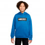 Kids bluza z kapturem Nike FC Libero Dk Marina Blue/White/(Black)