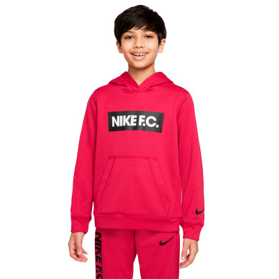 Kids Dri Fit FC Libero Fleece Hoodie Sweatshirt