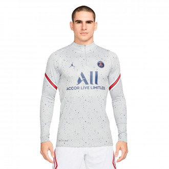 psg long sleeve jersey black