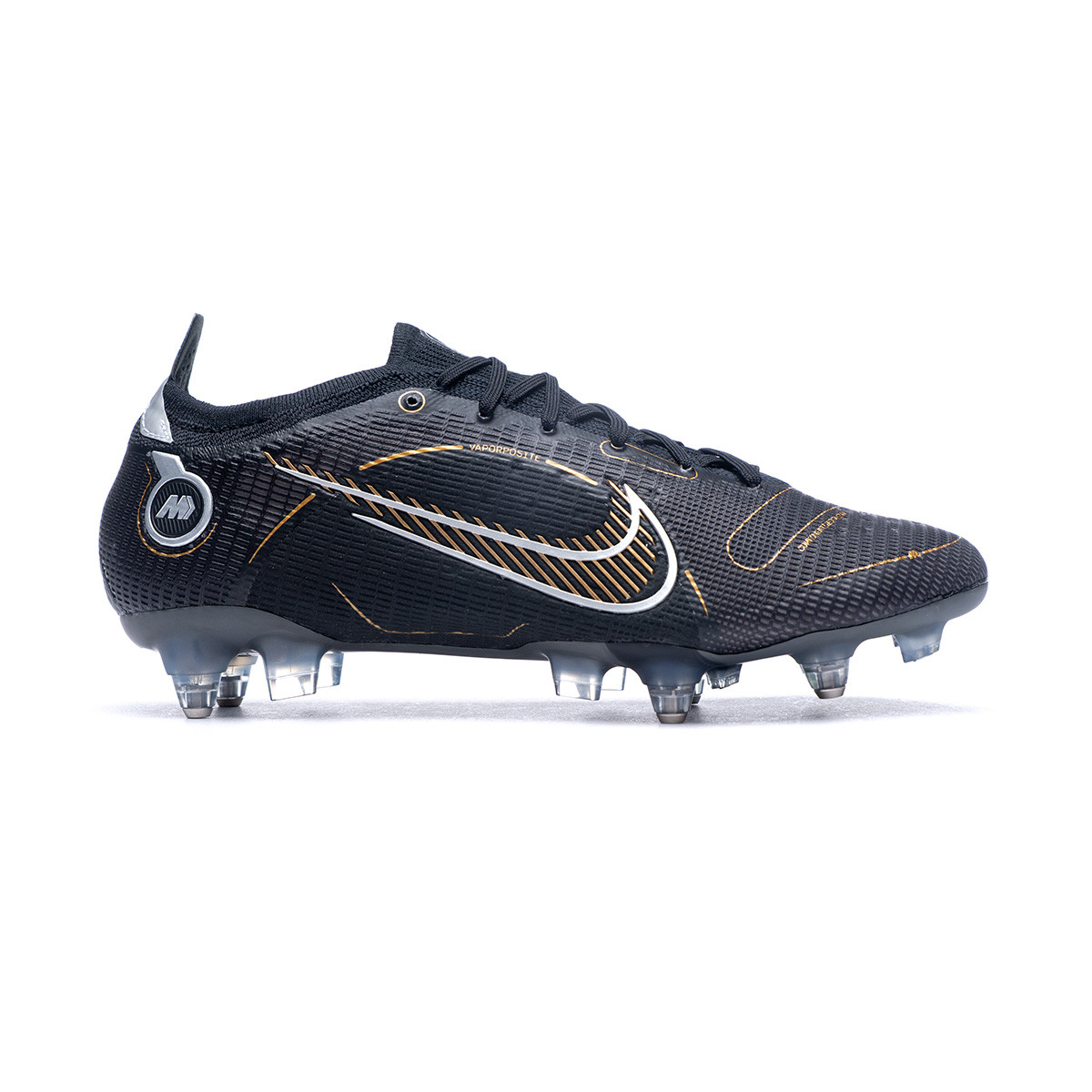 white and gold football boots nike